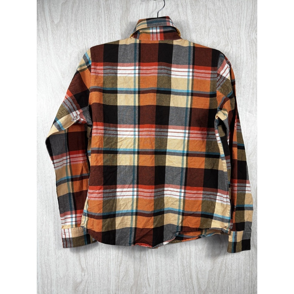 Rockies Pearl Snap Western Shirt Womens L Plaid Cotton Rodeo Cowgirl Vintage - Picture 3 of 7